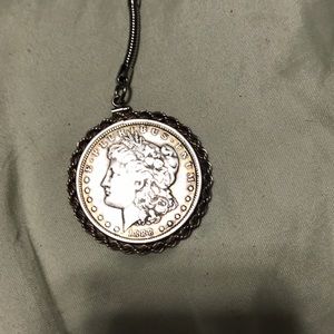 1888-O VAM4 Morgan Silver Dollar + Sterling Silver